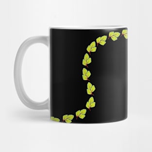 leaf pattern Mug